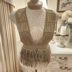 Vintage Valerie Juicy Couture Boho Coachella Vest S